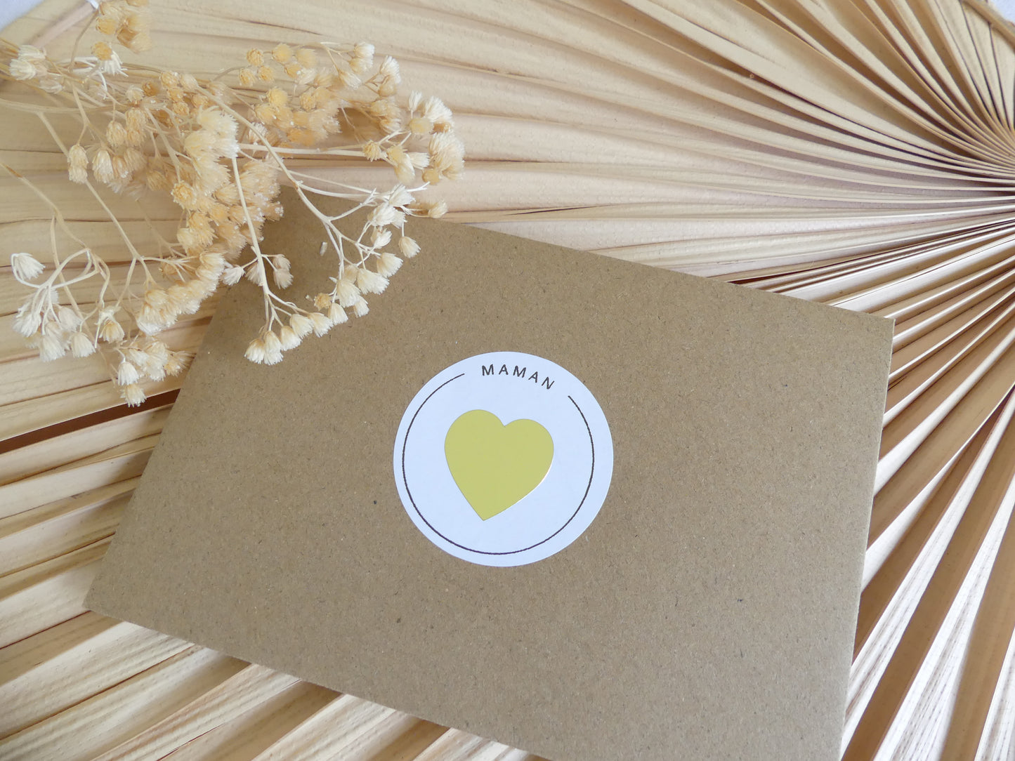 Carte à gratter Bonne fête Maman