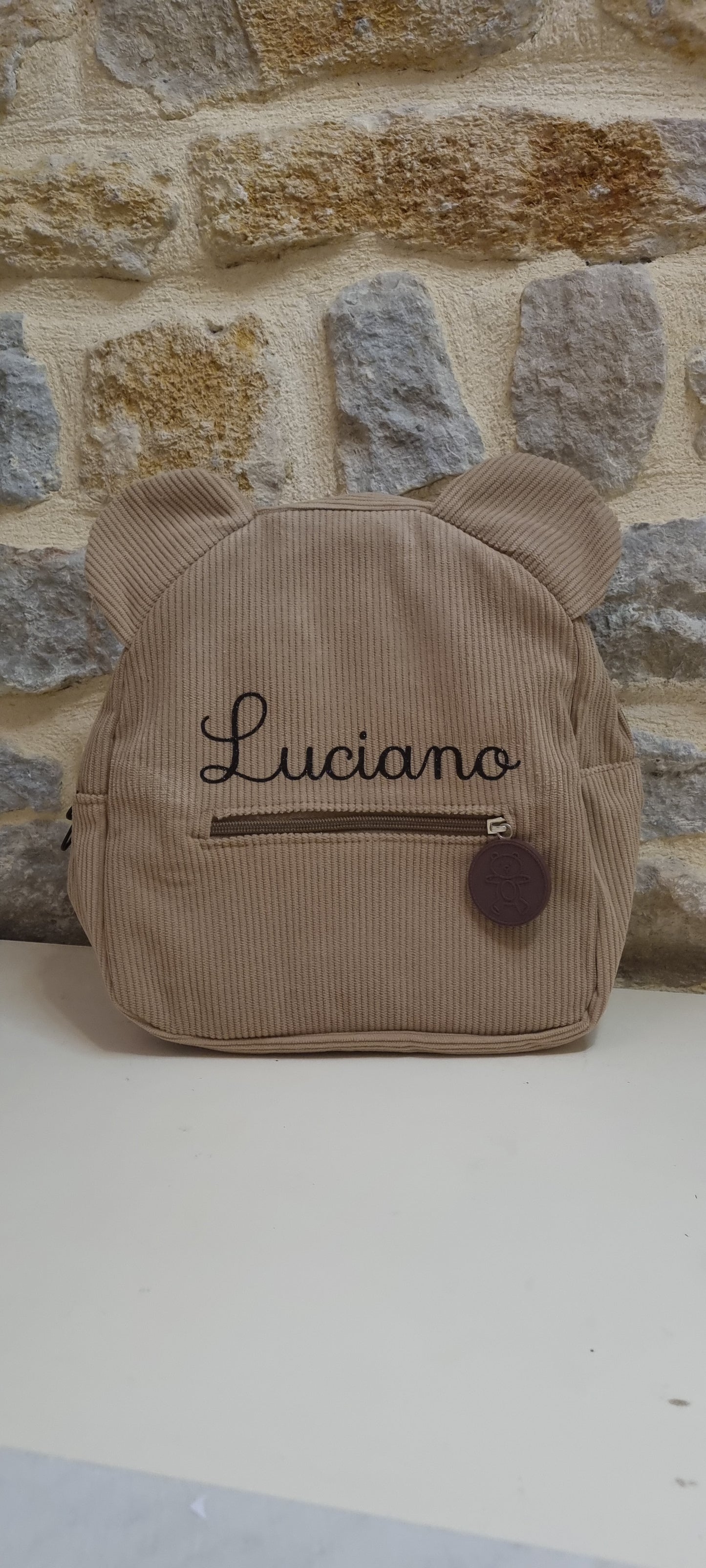Sac à dos velours