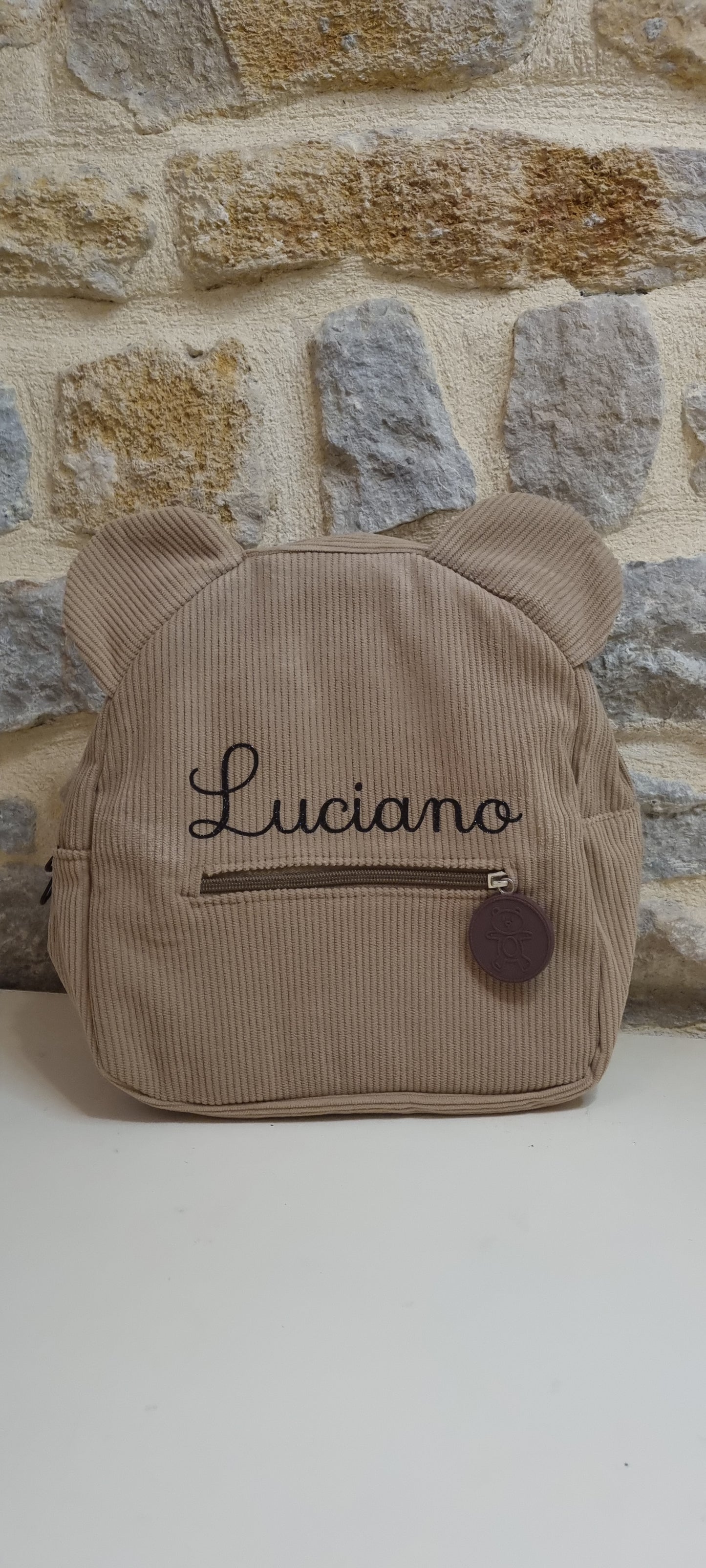 Sac à dos velours