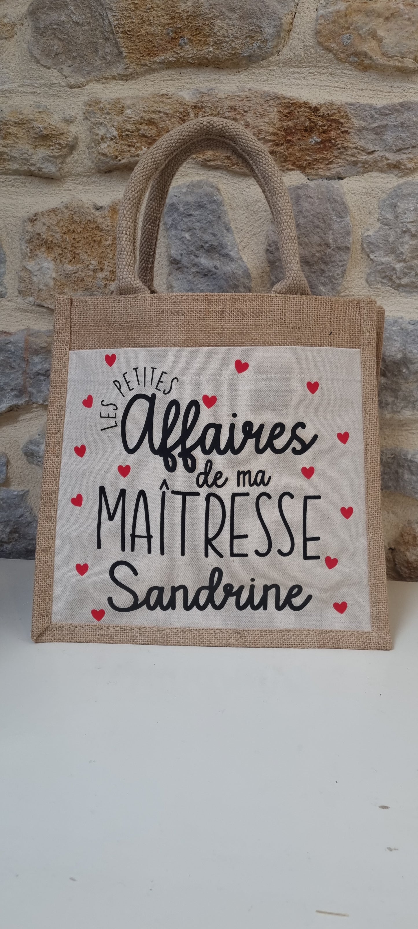 Sac cabas en toile de jute