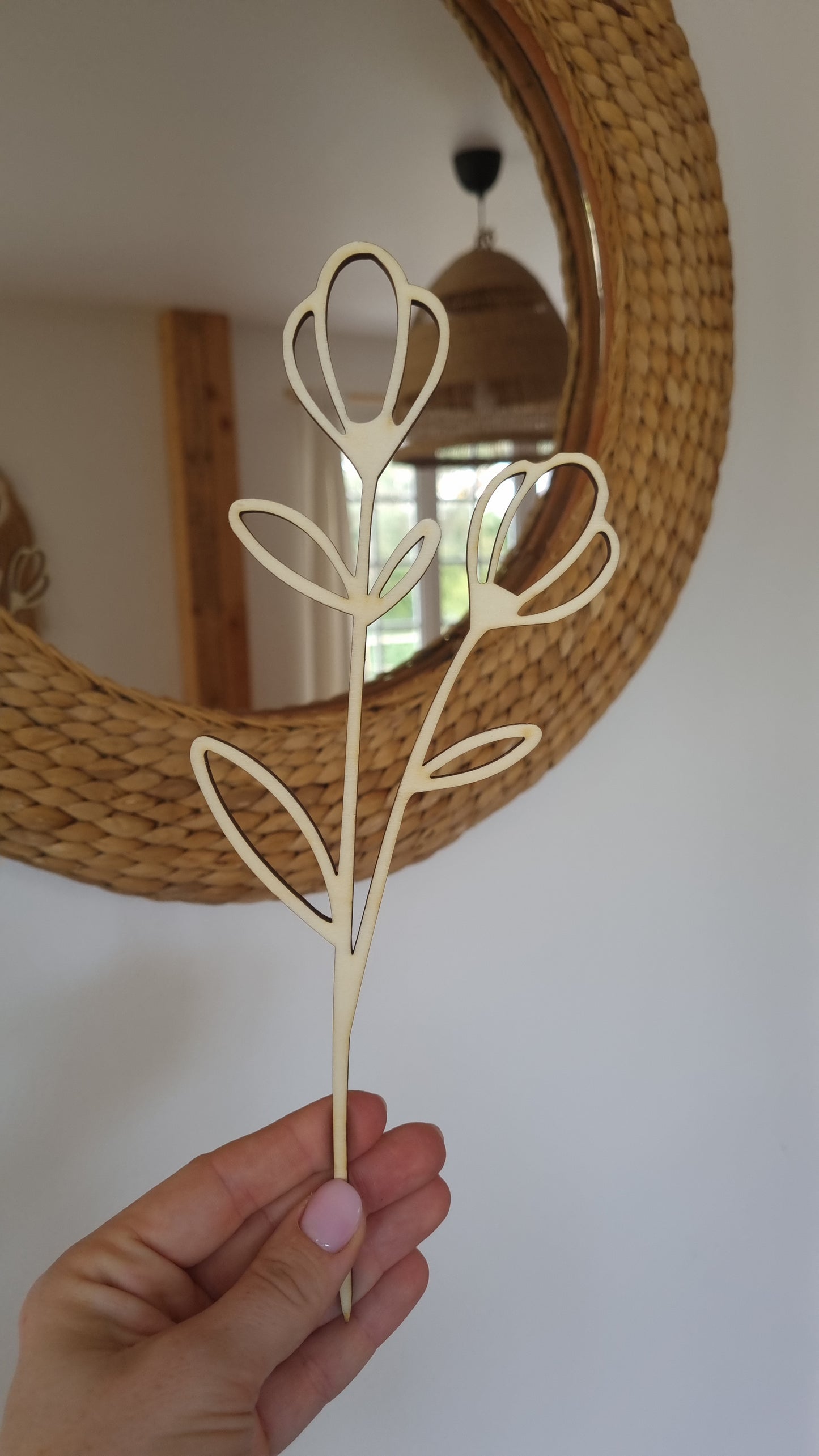 Fleurs Coupées en Bois