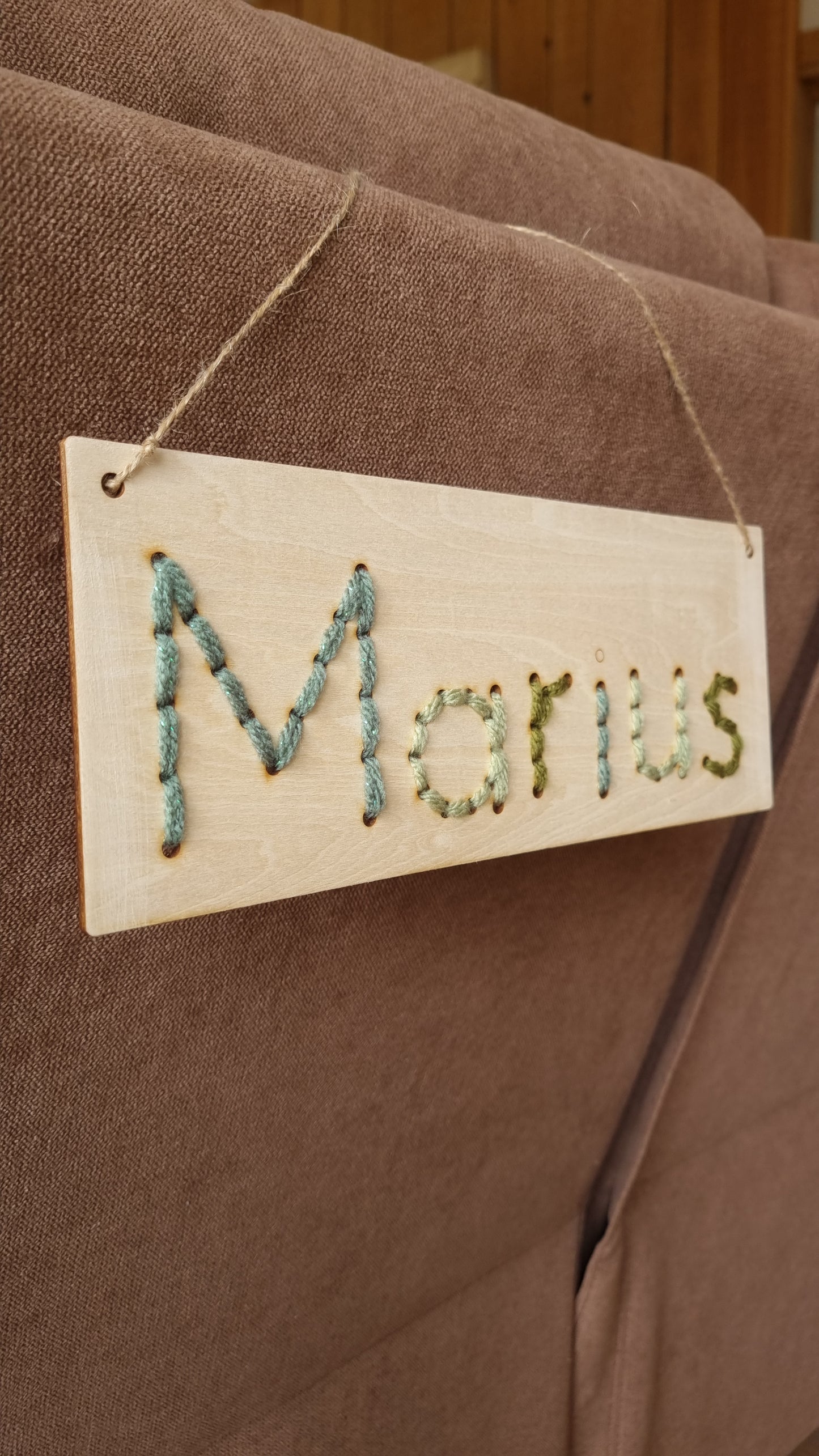 🌈 Panneaux en Bois Brodés