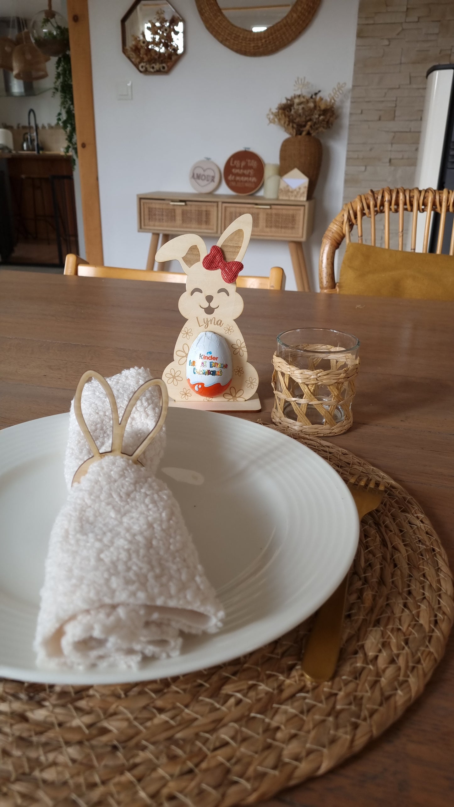 Lapin œuf Kinder