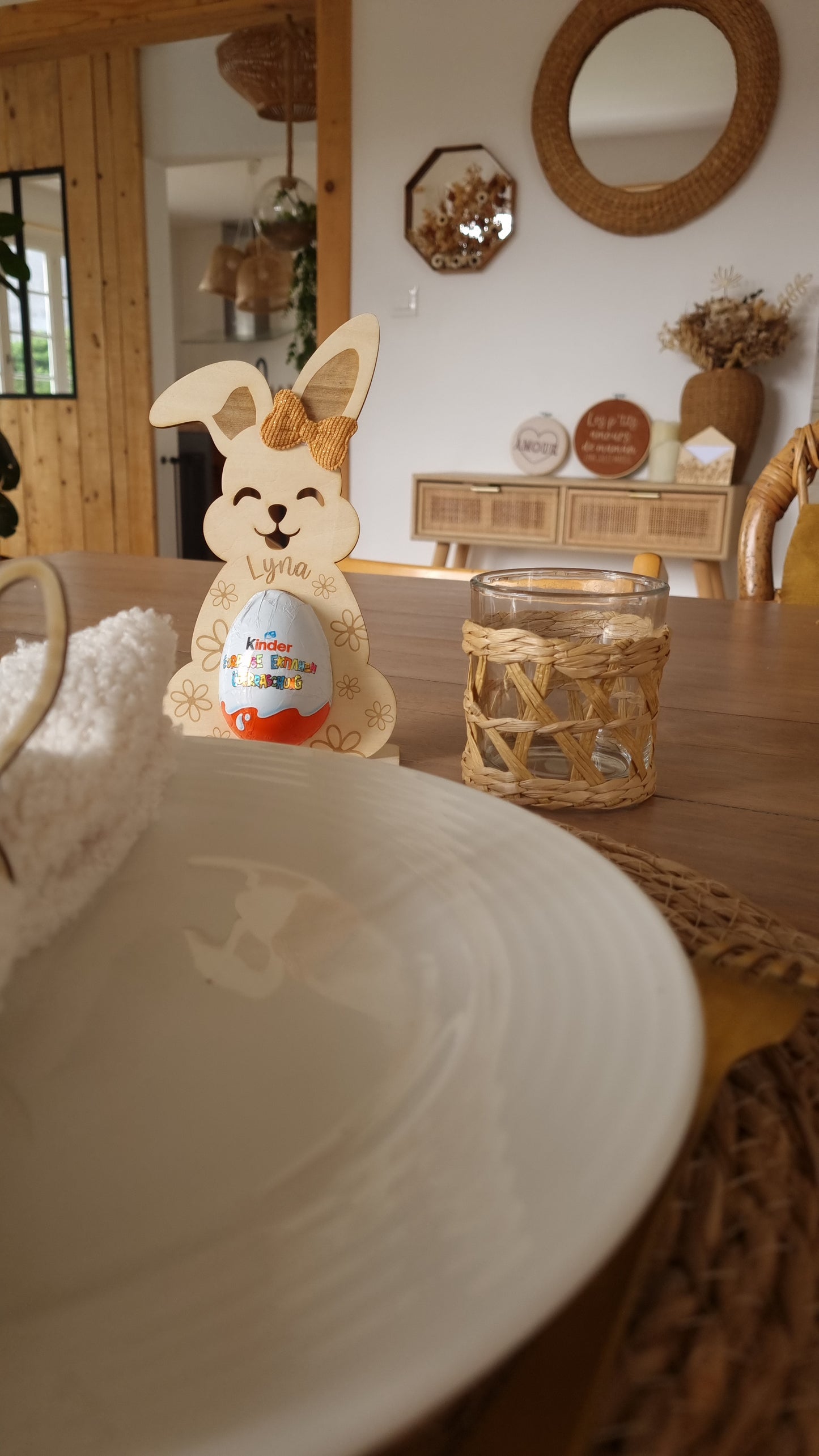 Lapin œuf Kinder