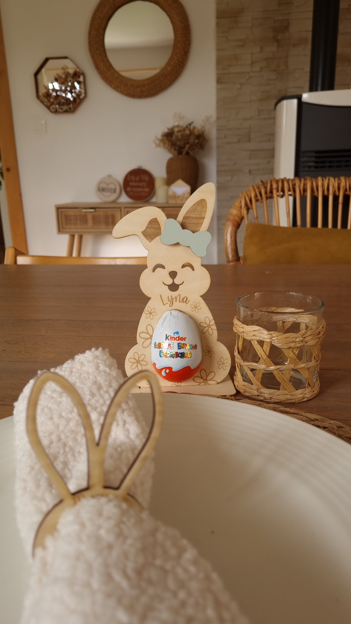 Lapin œuf Kinder