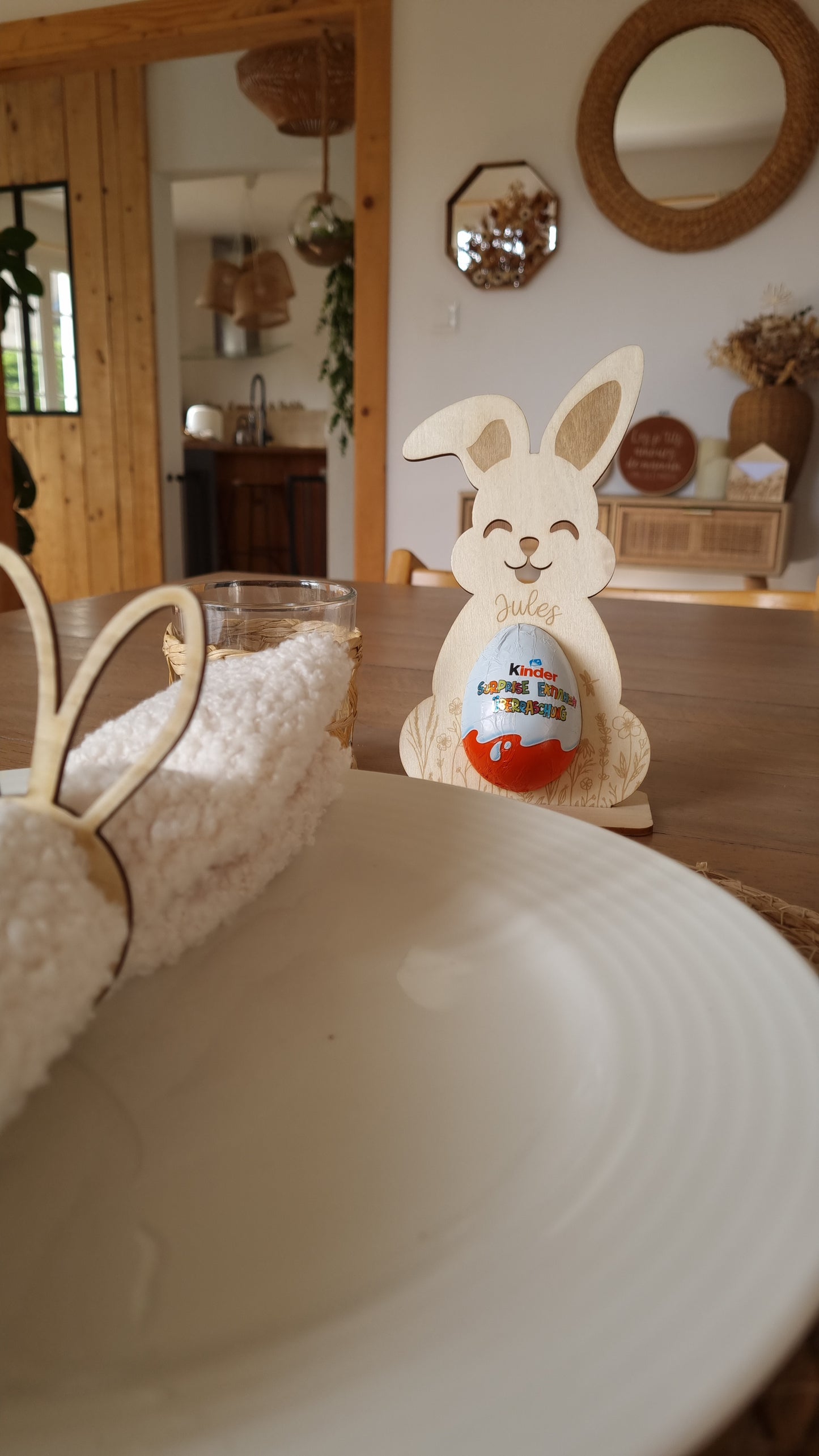Lapin œuf Kinder