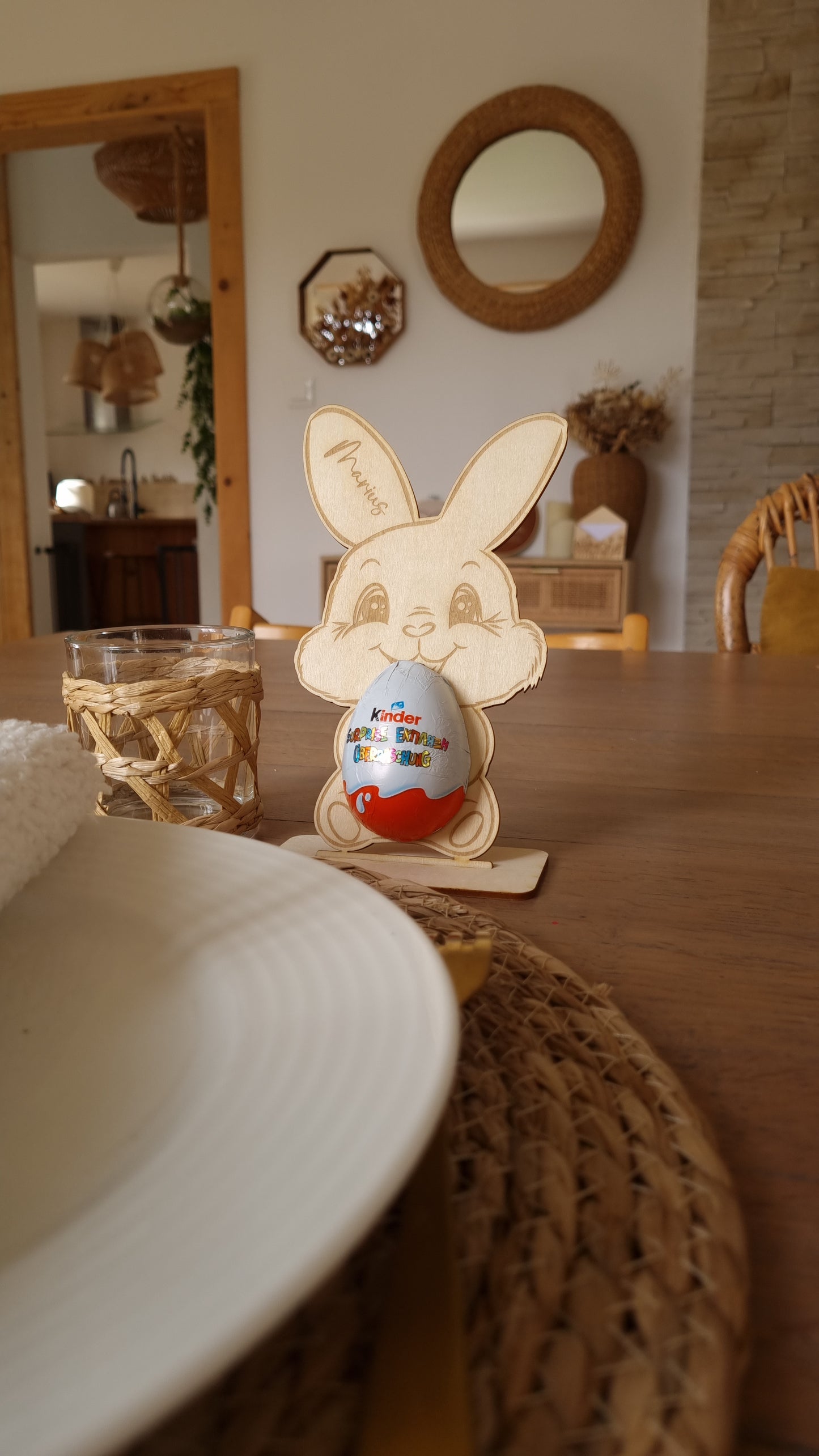 Lapin œuf Kinder