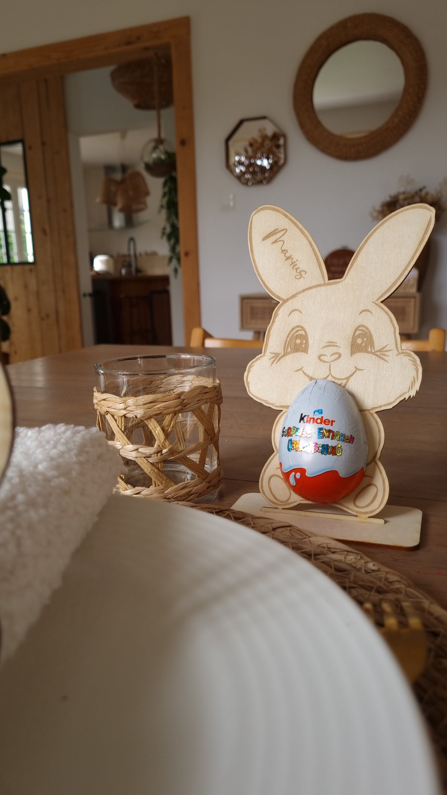 Lapin œuf Kinder