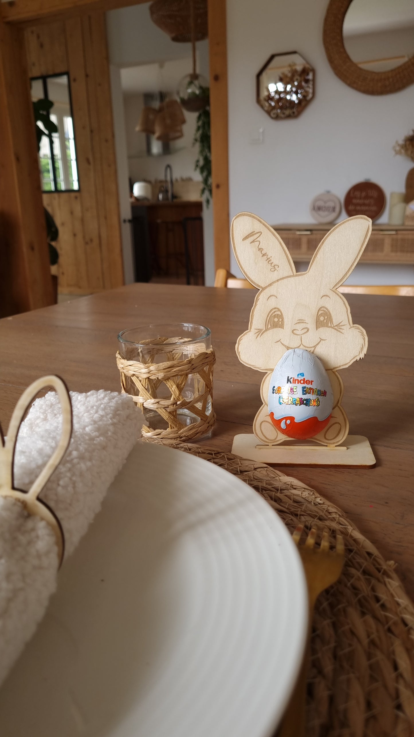 Lapin œuf Kinder