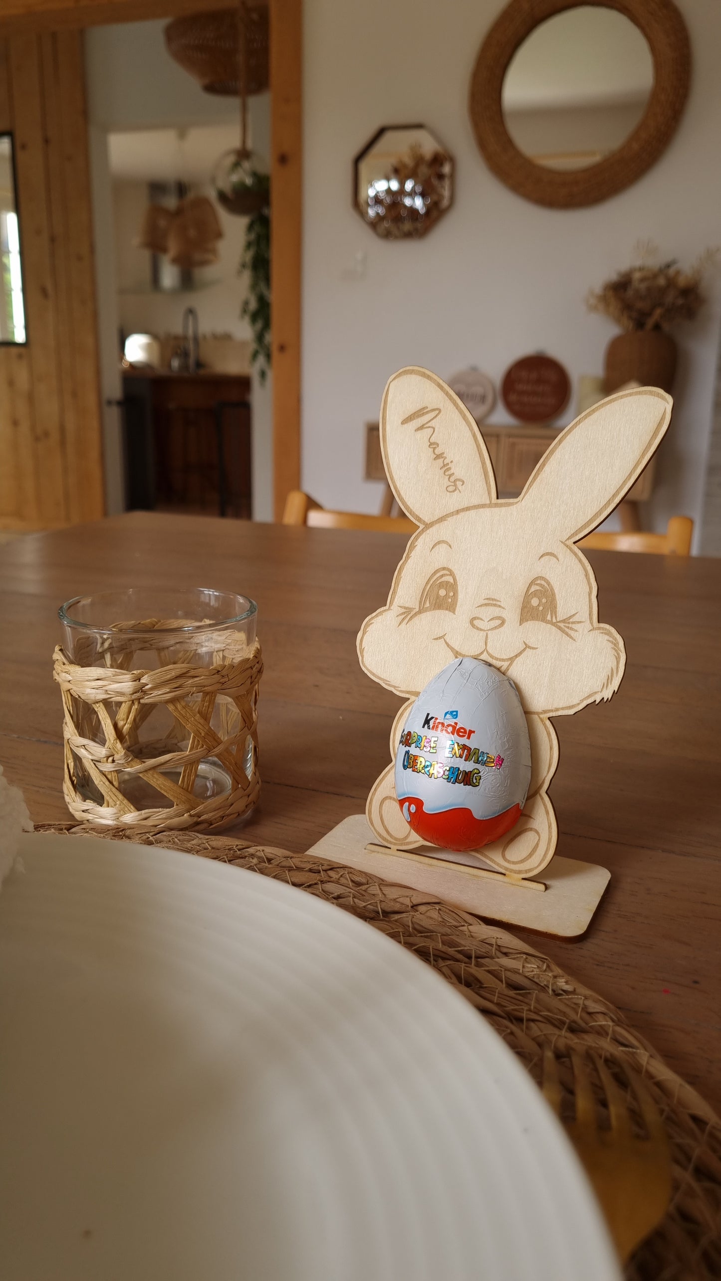 Lapin œuf Kinder
