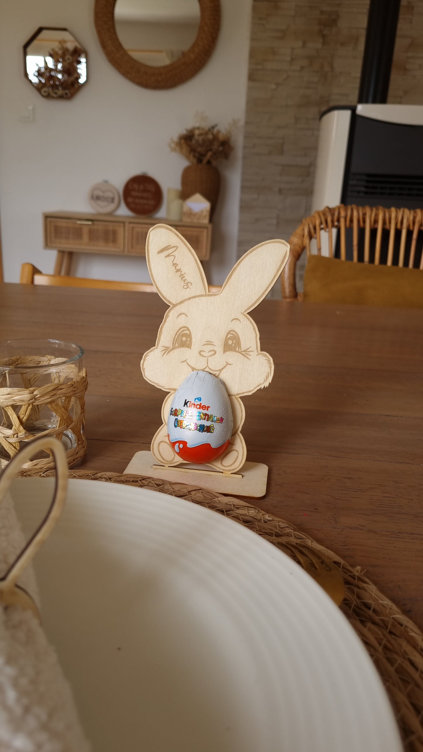 Lapin œuf Kinder