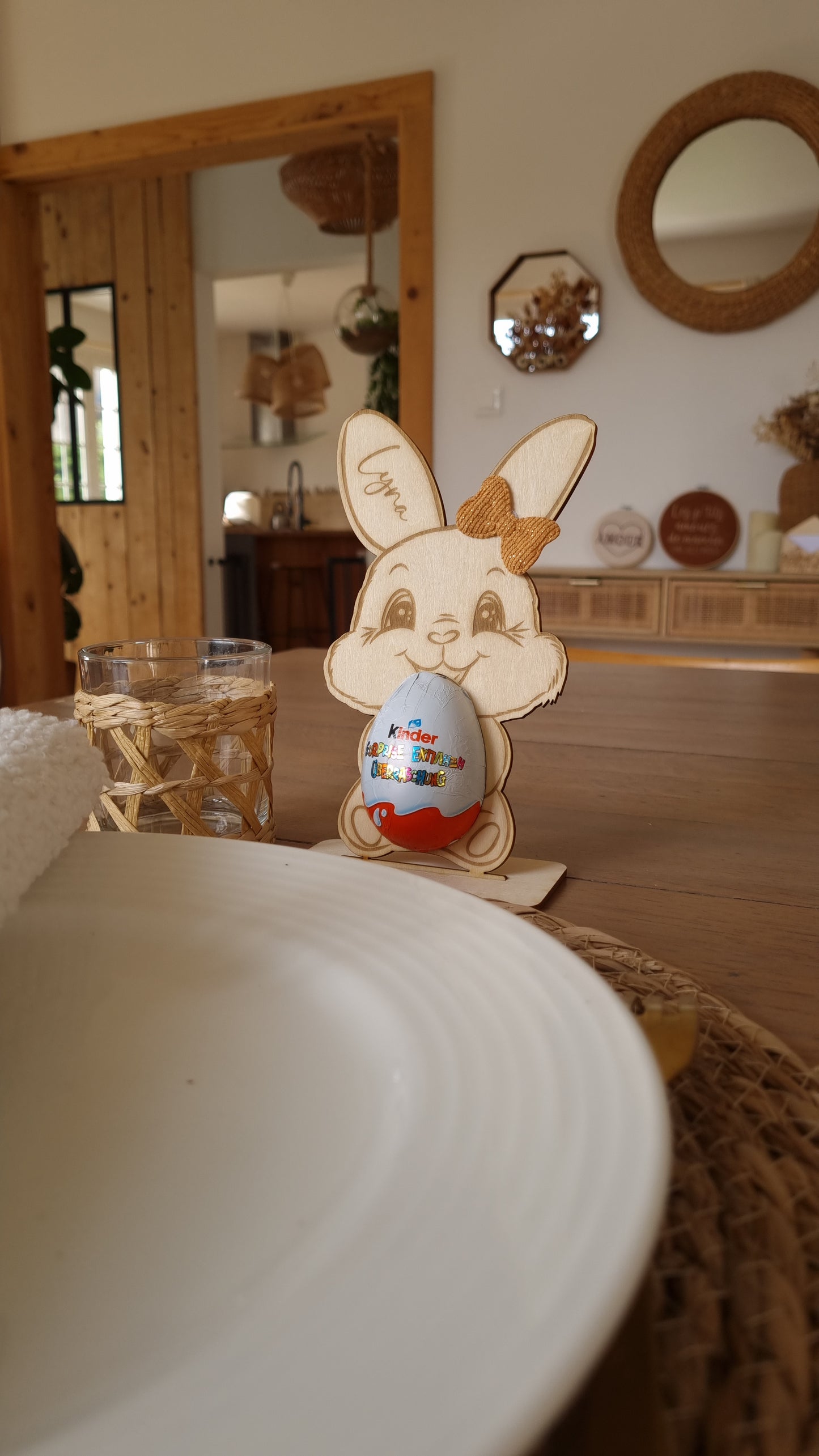 Lapin œuf Kinder