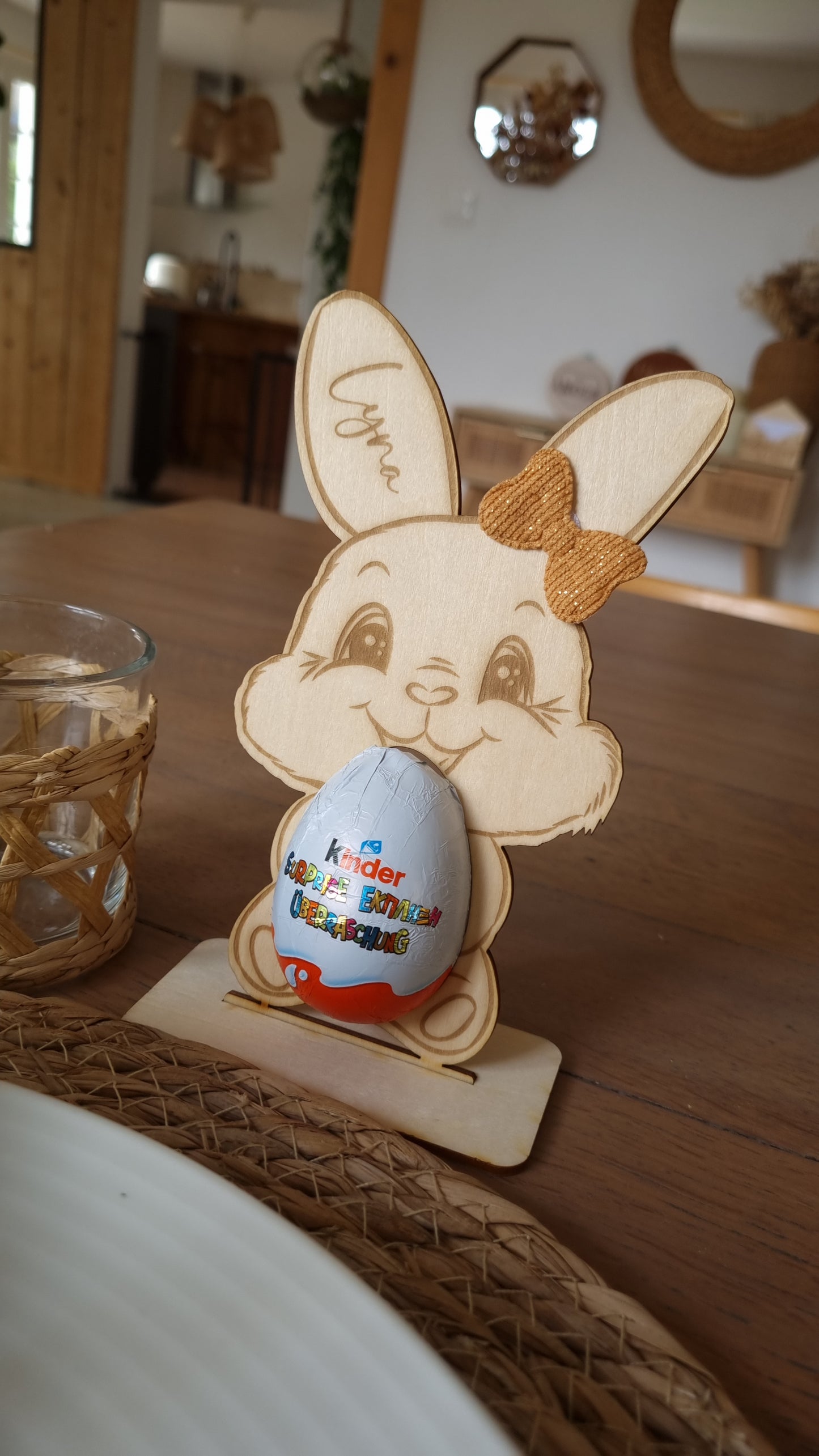 Lapin œuf Kinder