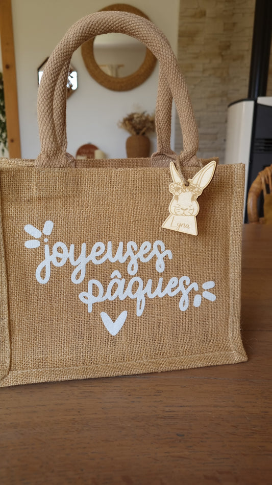 Joli sac pour récolter vos trésors en chocolat