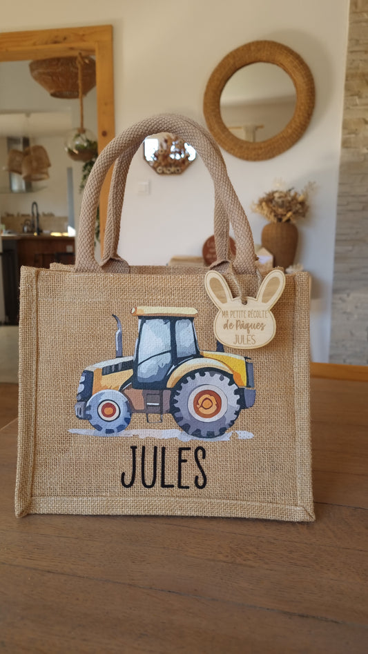 Sac de ma petite récolte de pâques