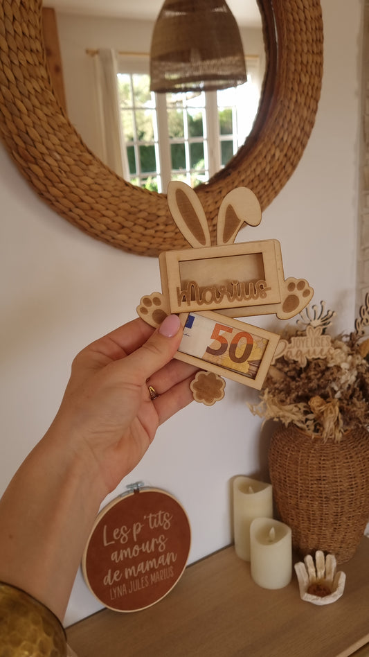 Lapin en Bois avec Tiroir