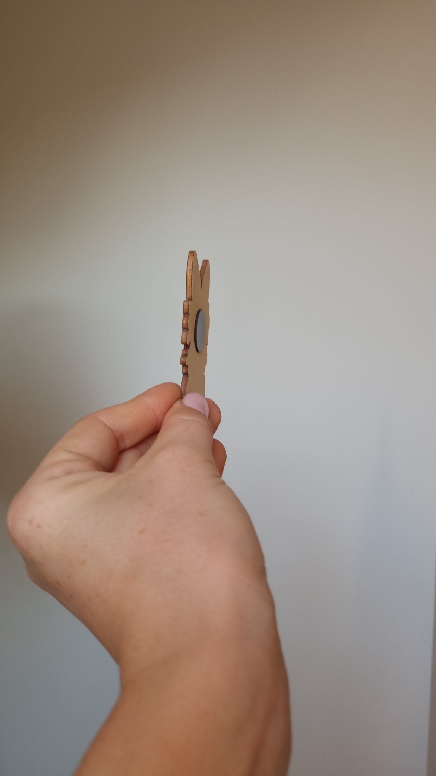 Magnet de Pâques Personnalisés en Bois