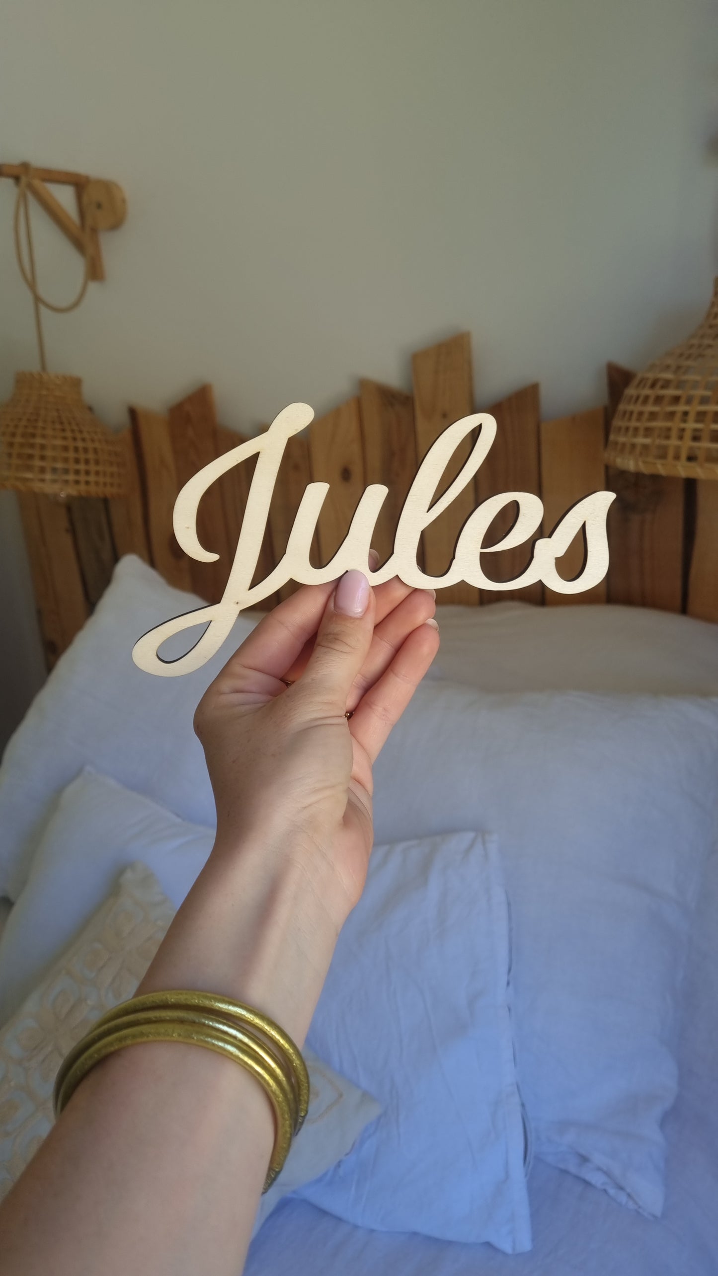 Mon joli prénom en bois