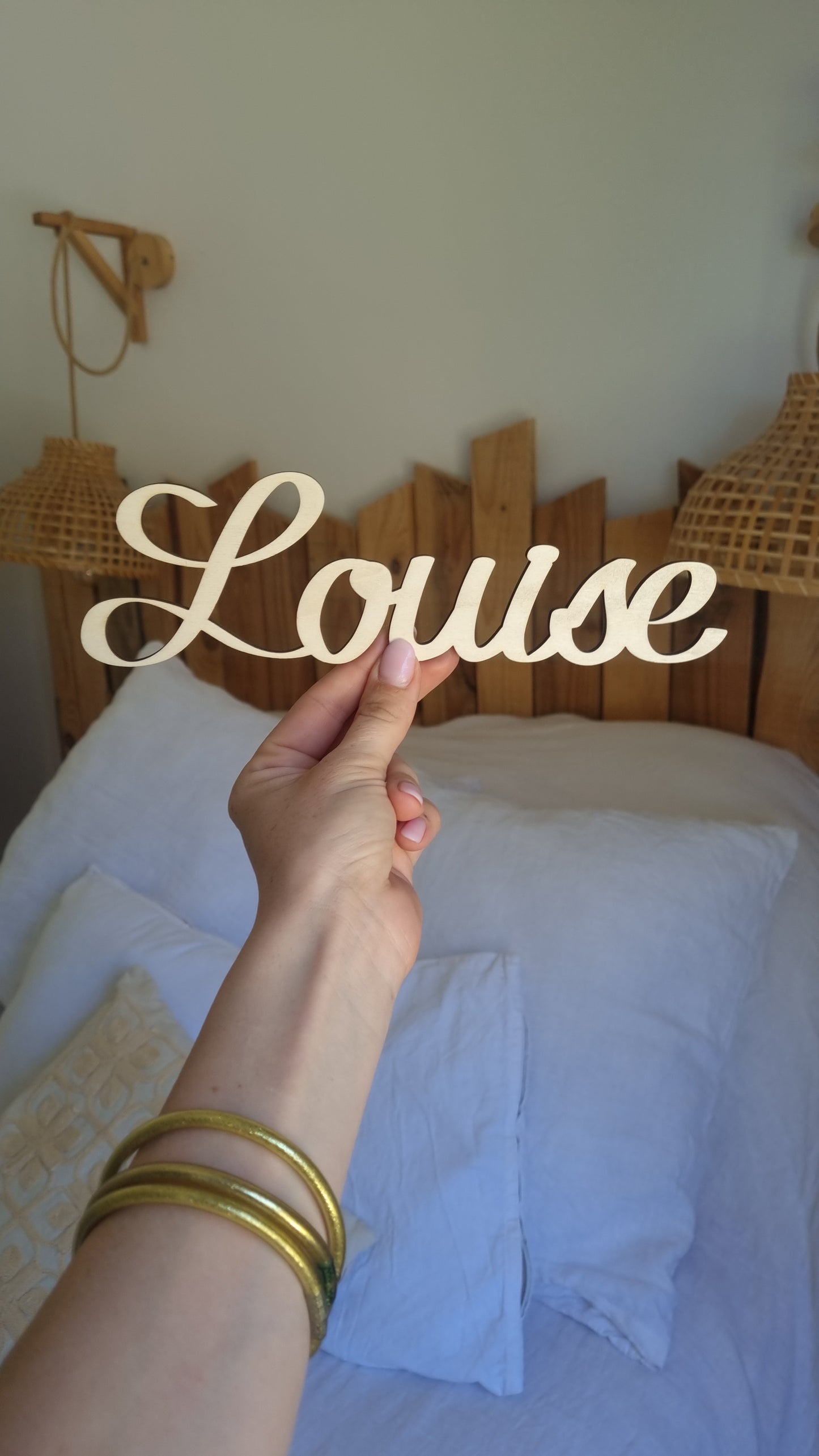 Mon joli prénom en bois