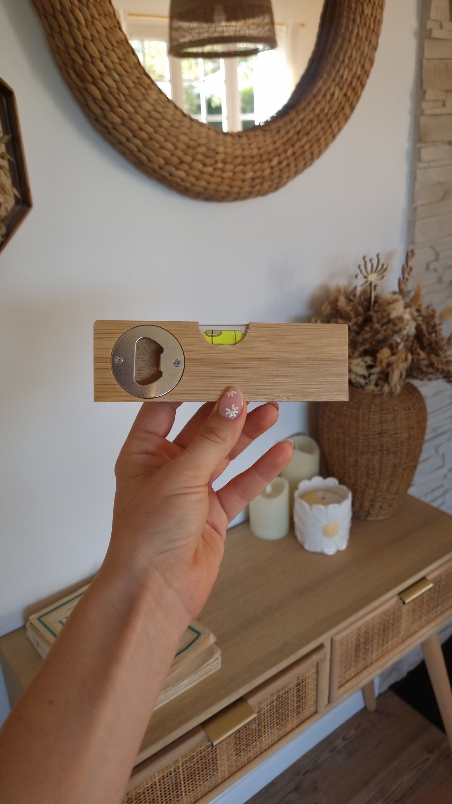 Niveau en bois personnalisé – Le cadeau original pour les papas et papis bricoleurs !