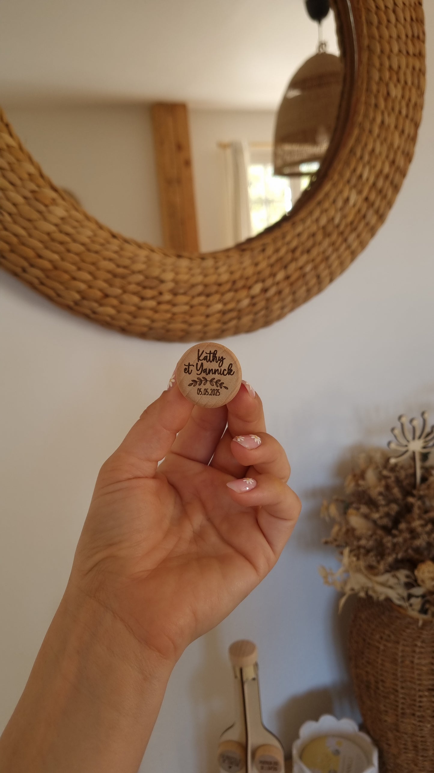 Bouchons de bouteille personnalisés – Souvenir raffiné de votre mariage