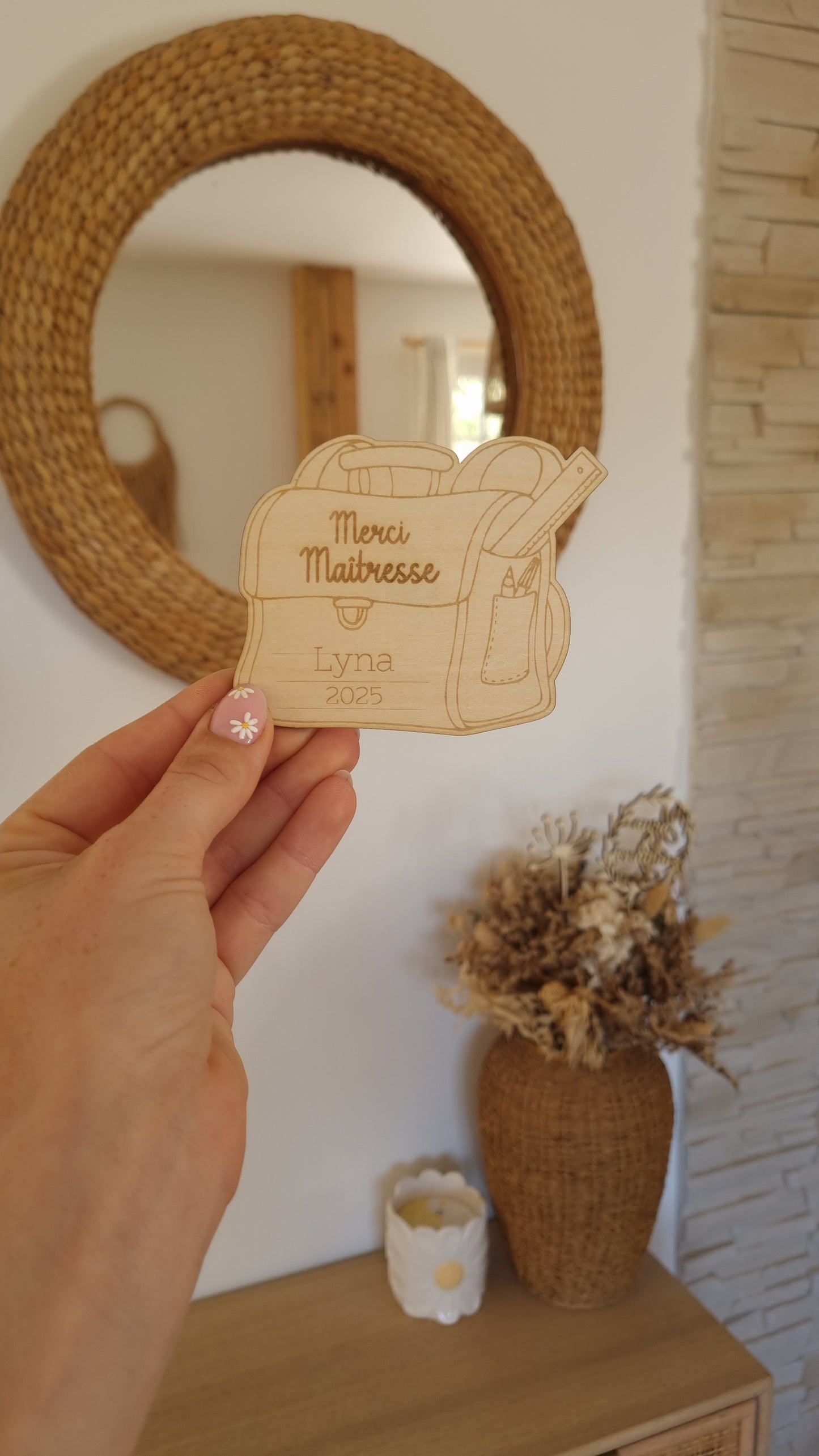 Le petit mot doux à offrir à la maîtresse !