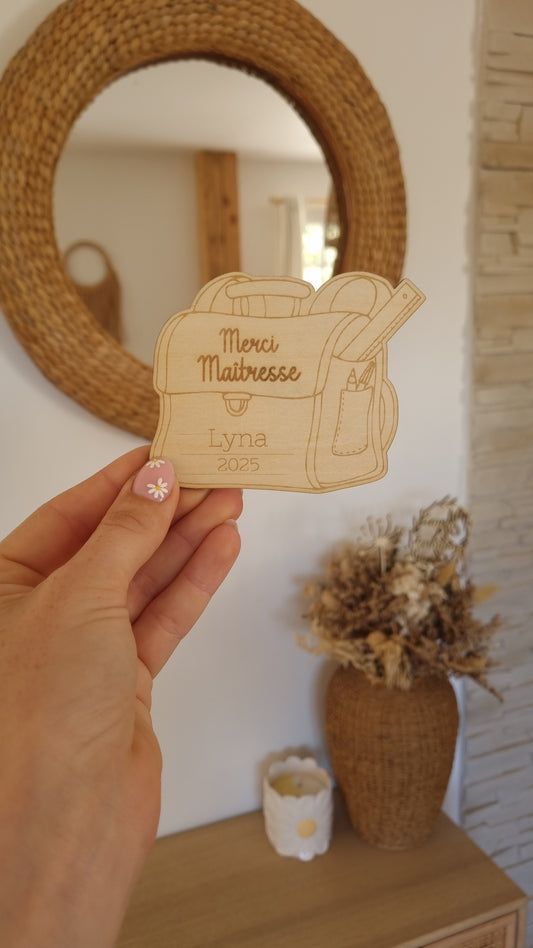 Le petit mot doux à offrir à la maîtresse !