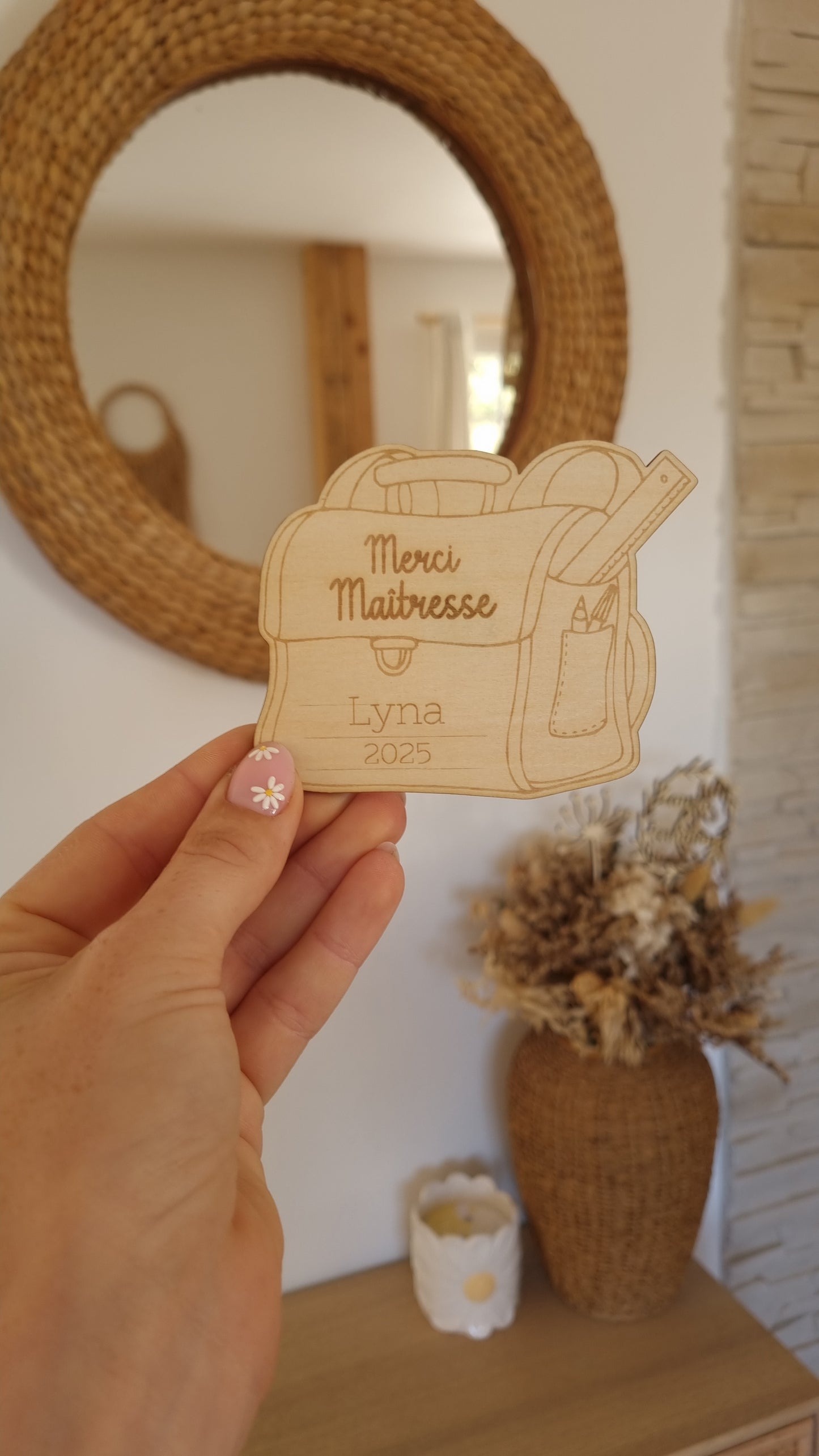 Le petit mot doux à offrir à la maîtresse !