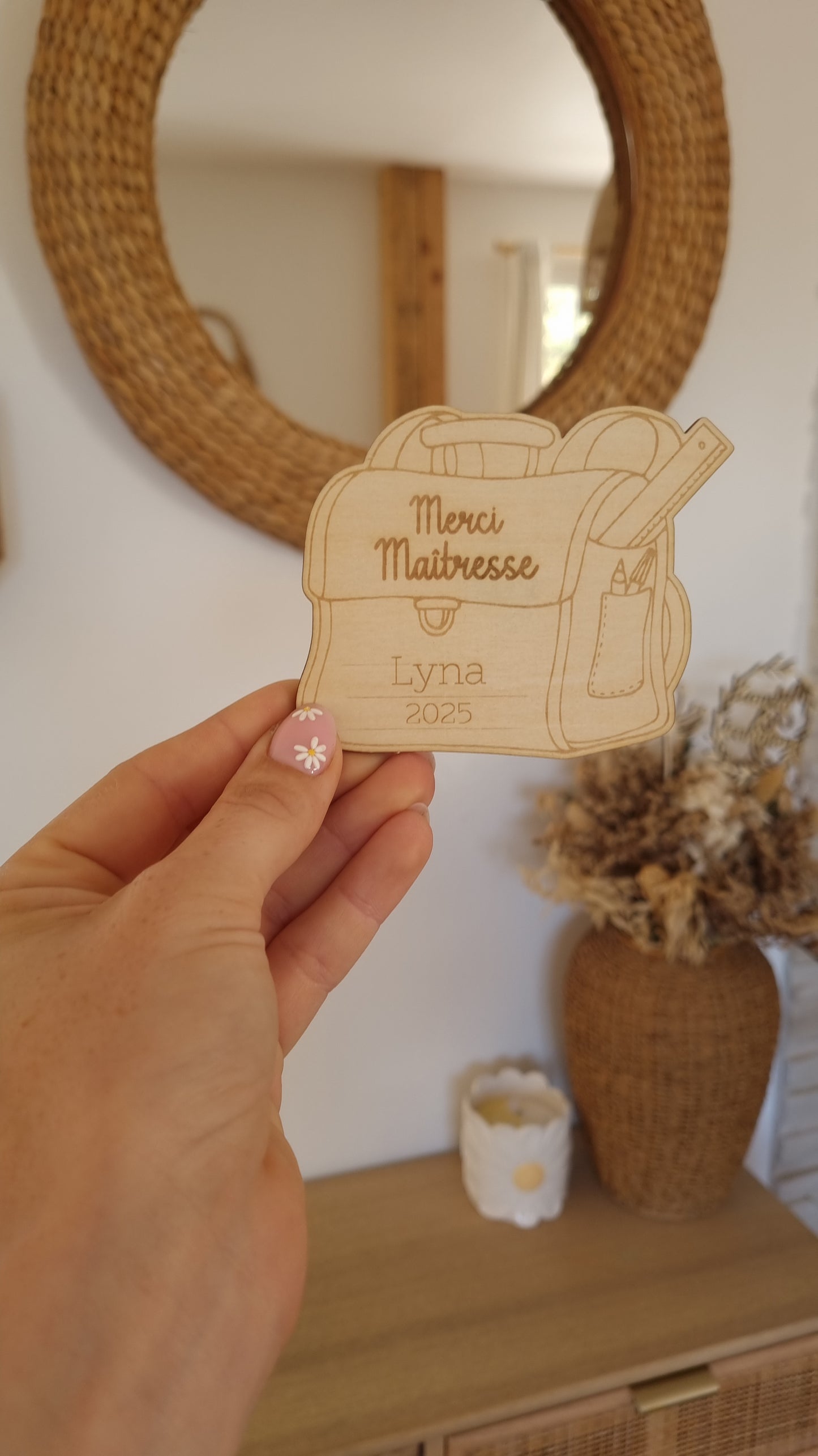 Le petit mot doux à offrir à la maîtresse !