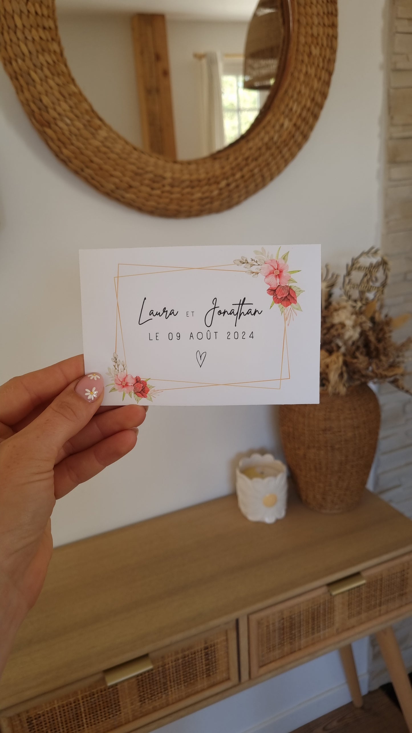 Étiquettes de bouteille personnalisées pour un mariage