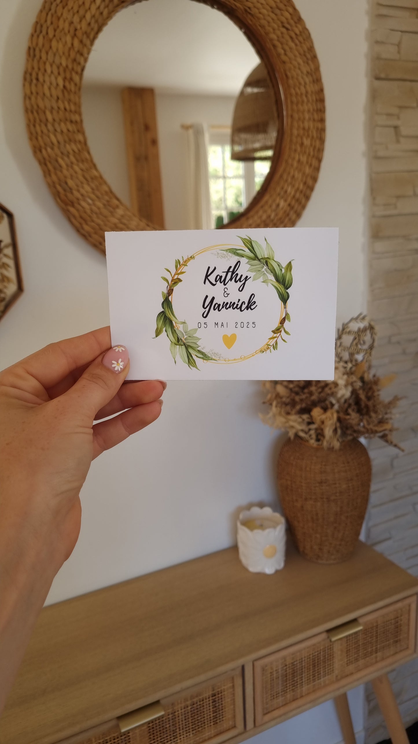 Étiquettes de bouteille personnalisées pour un mariage