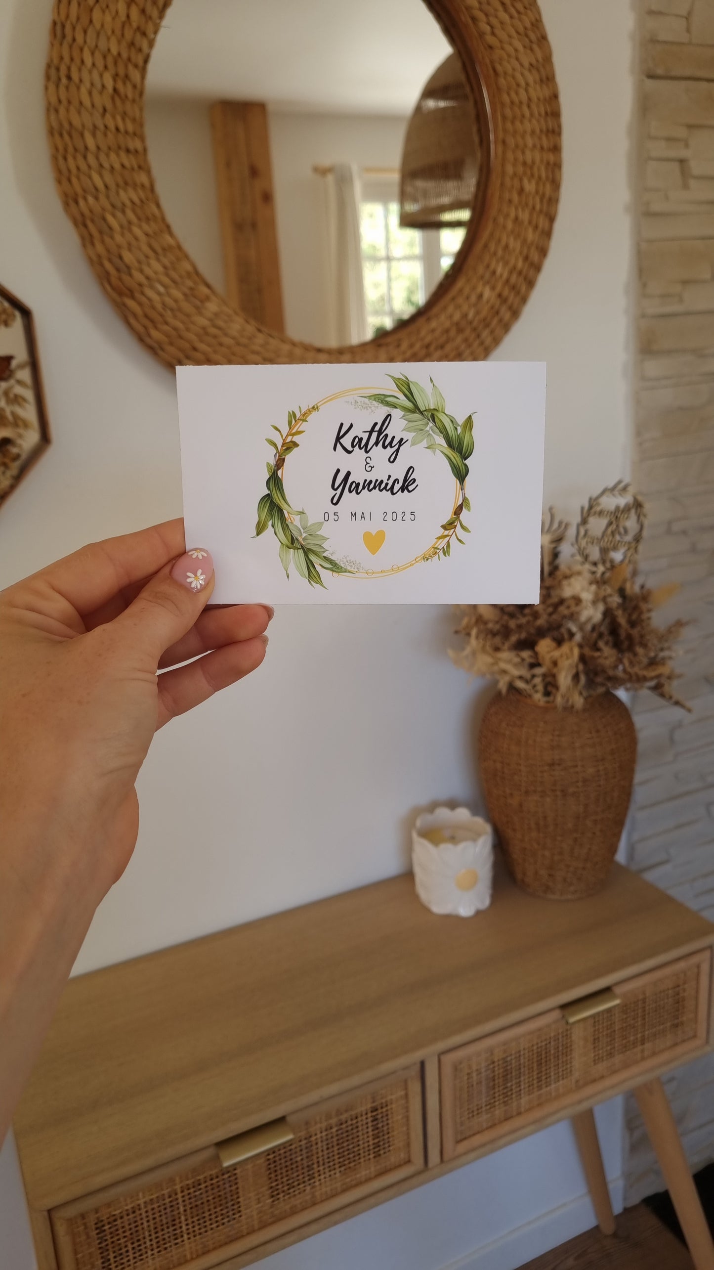 Étiquettes de bouteille personnalisées pour un mariage
