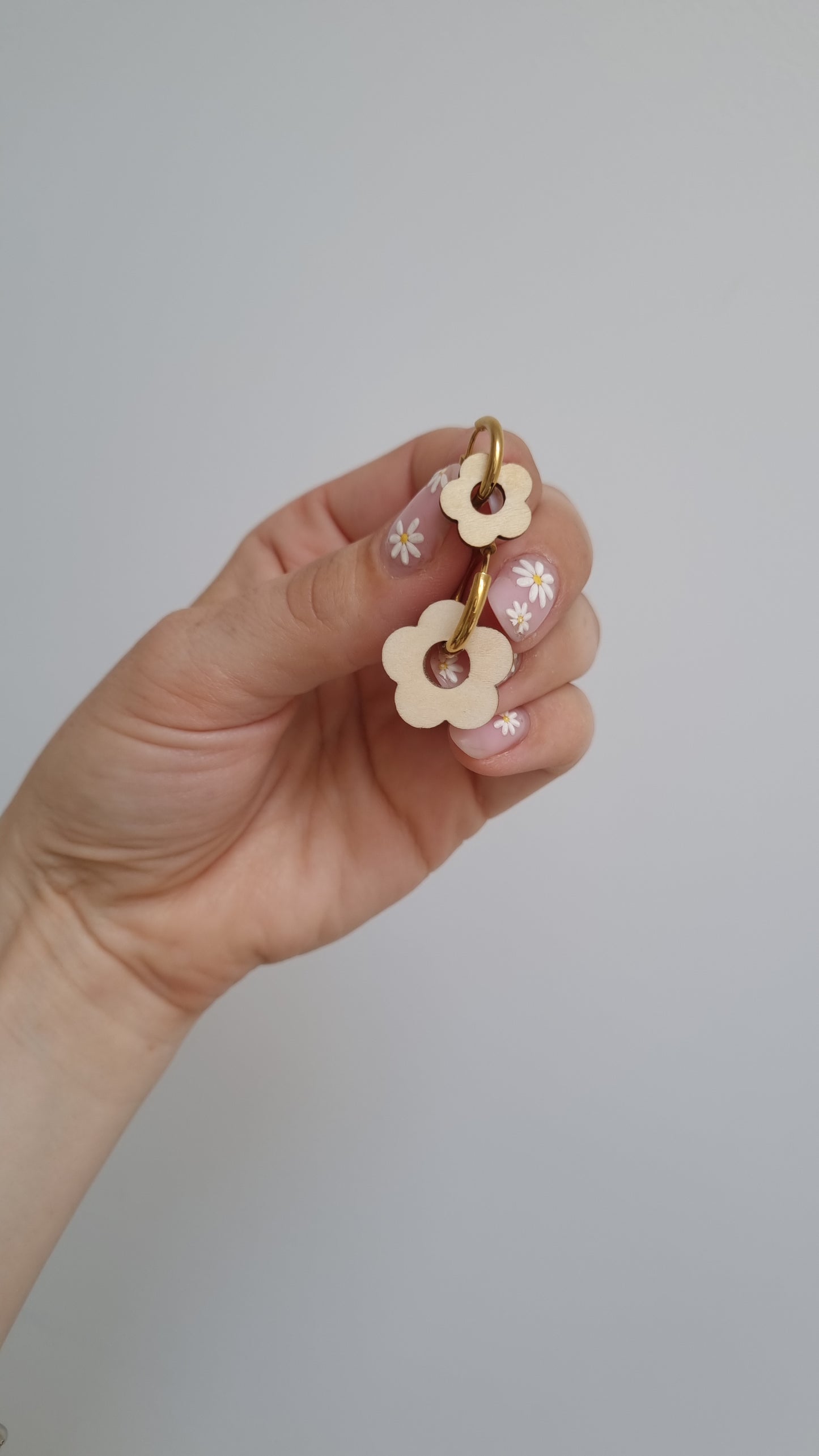 Boucles d’oreilles assorties "Telle mère, telle fille" – Look complice en bois naturel