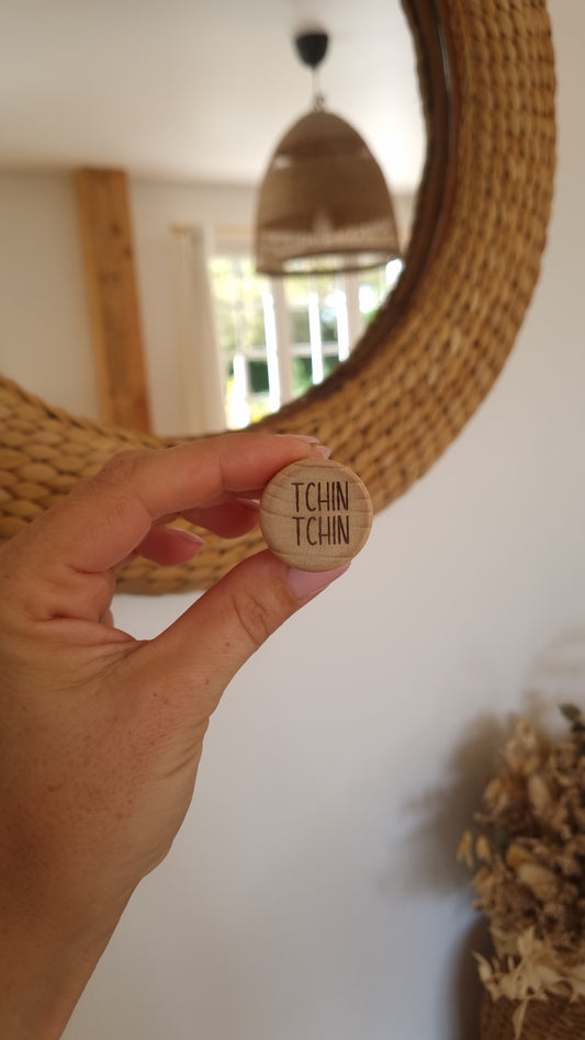 Bouchon en bois – Tchin Tchin