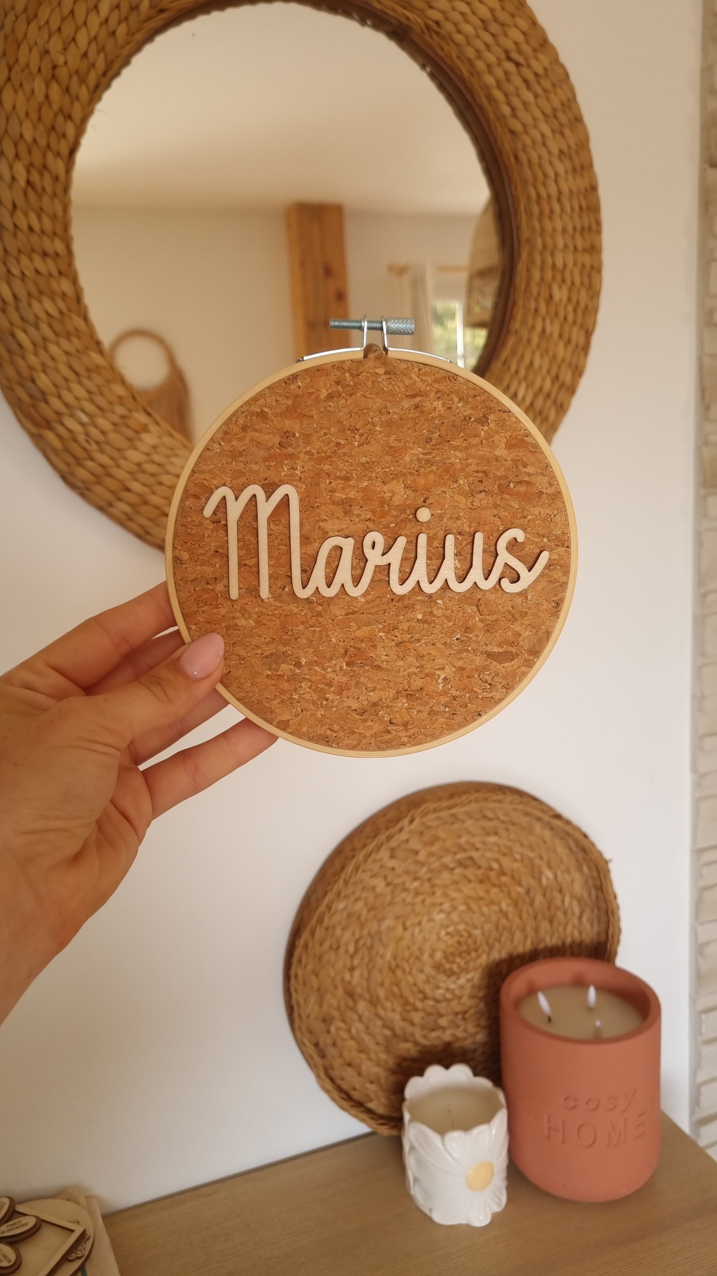 Mon petit tambourin Liège et bois