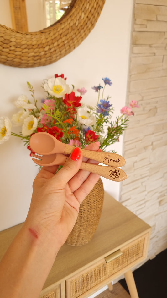 Set de couverts bébé personnalisé