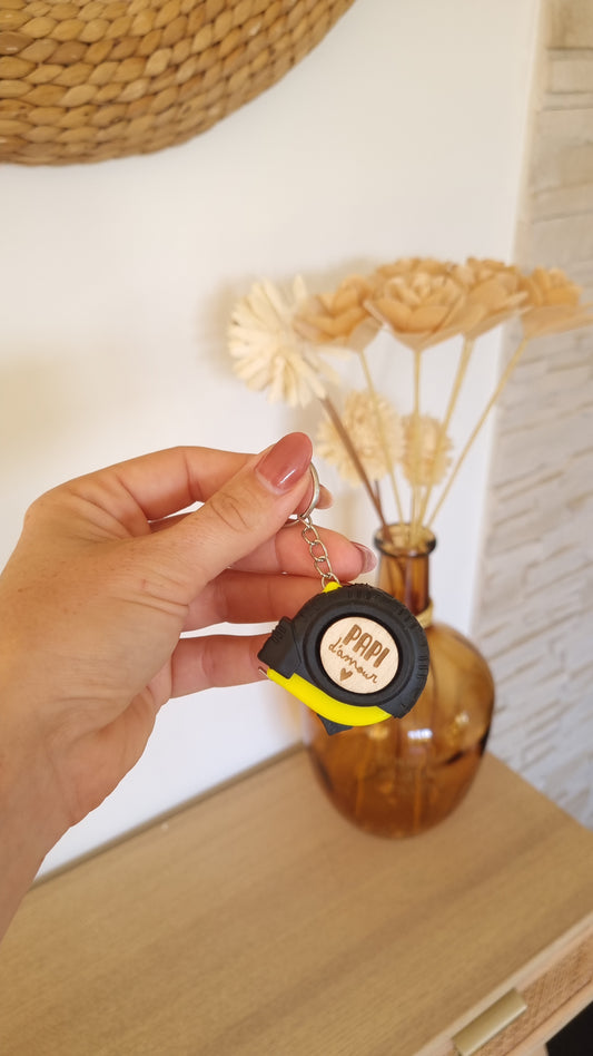 Mètre Ruban Porte-Clés Personnalisé