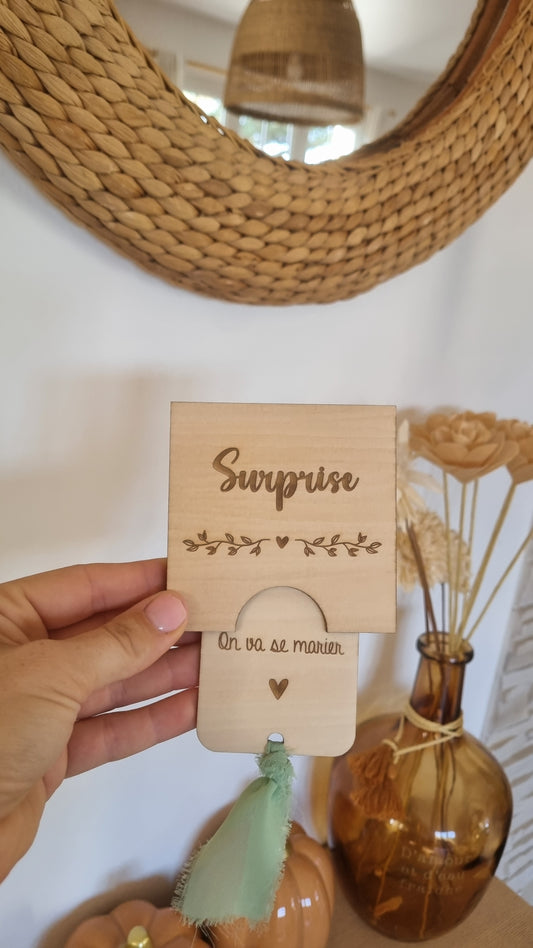 Annoncez vos plus beaux moments