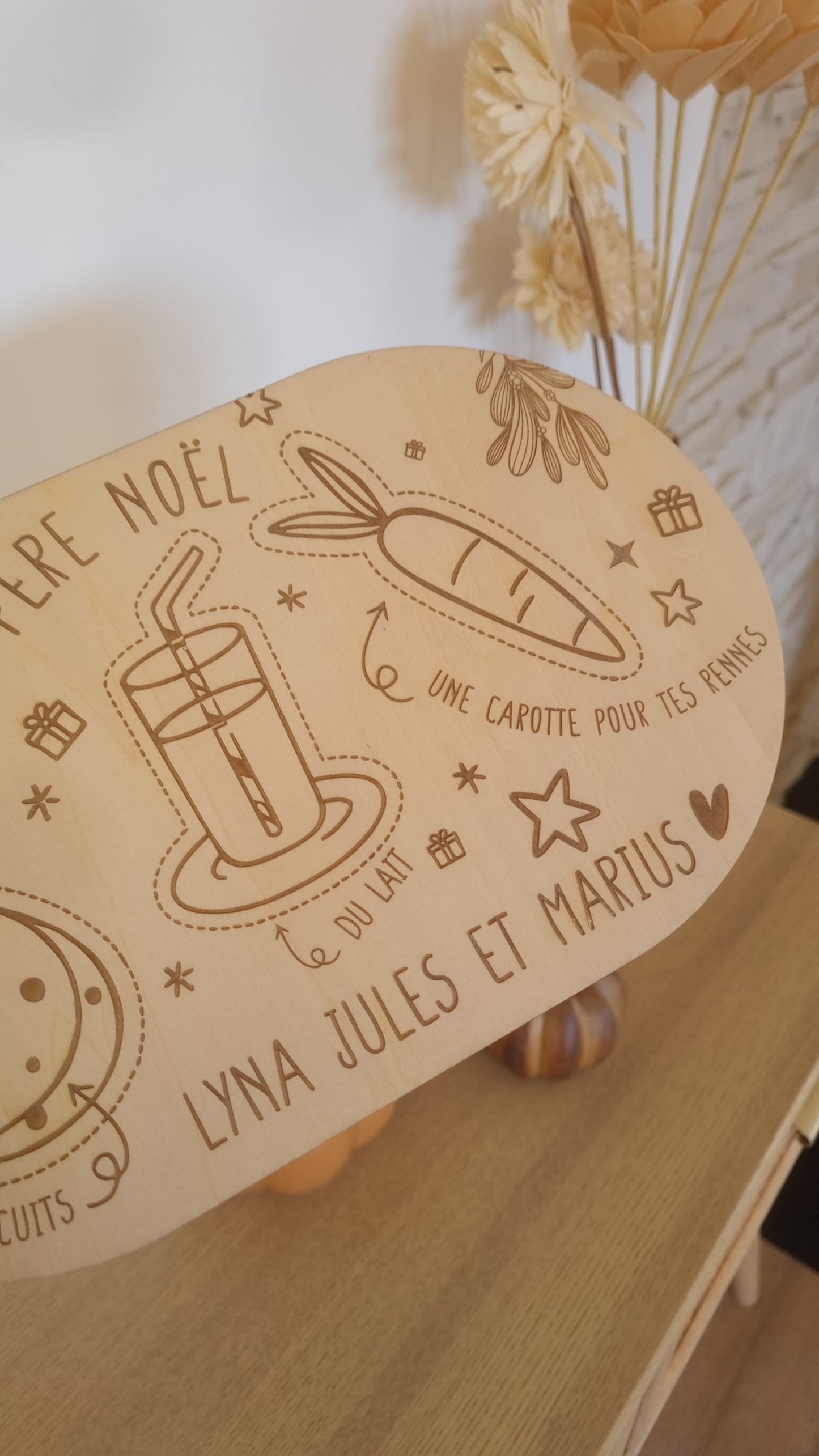 Plateau du père Noël
