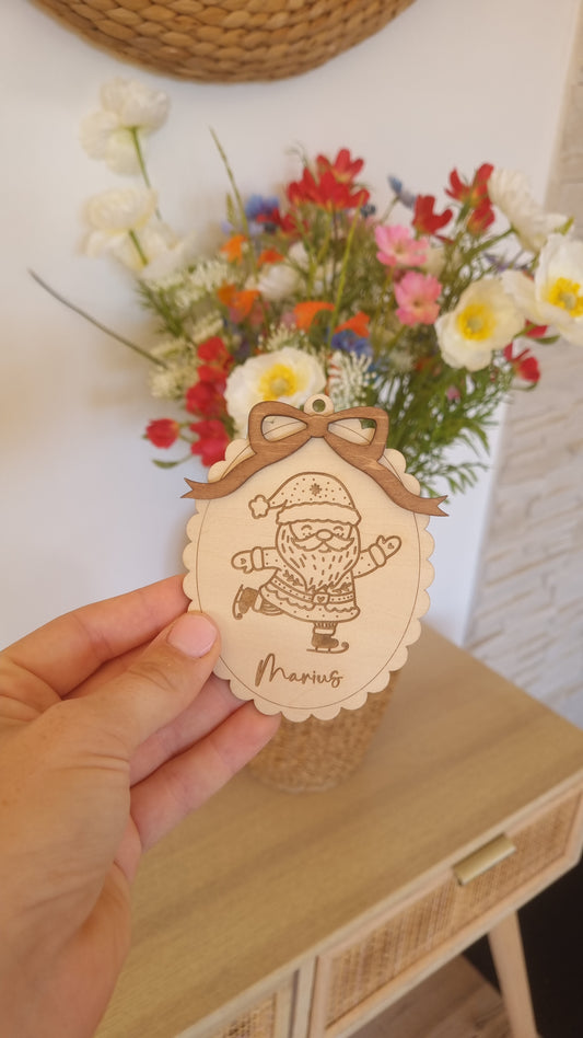 Boule de Noël père noël