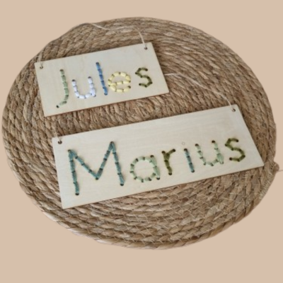 🌈 Panneaux en Bois Brodés