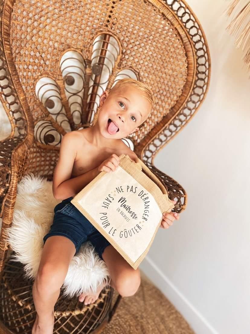 Sac cabas en toile de jute