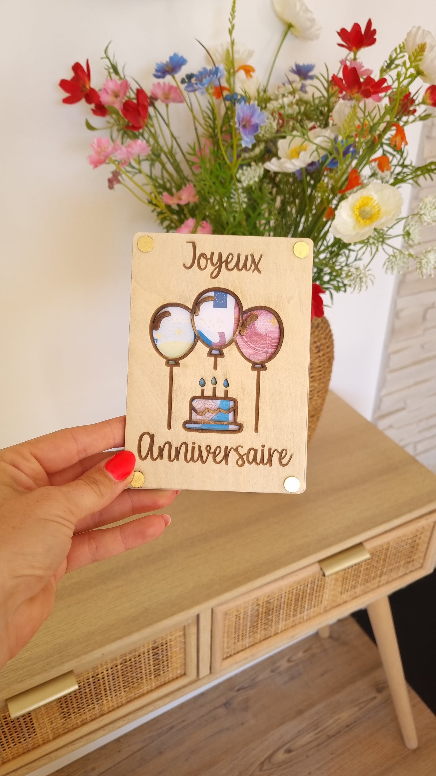 Créations personnalisés pour un anniversaire