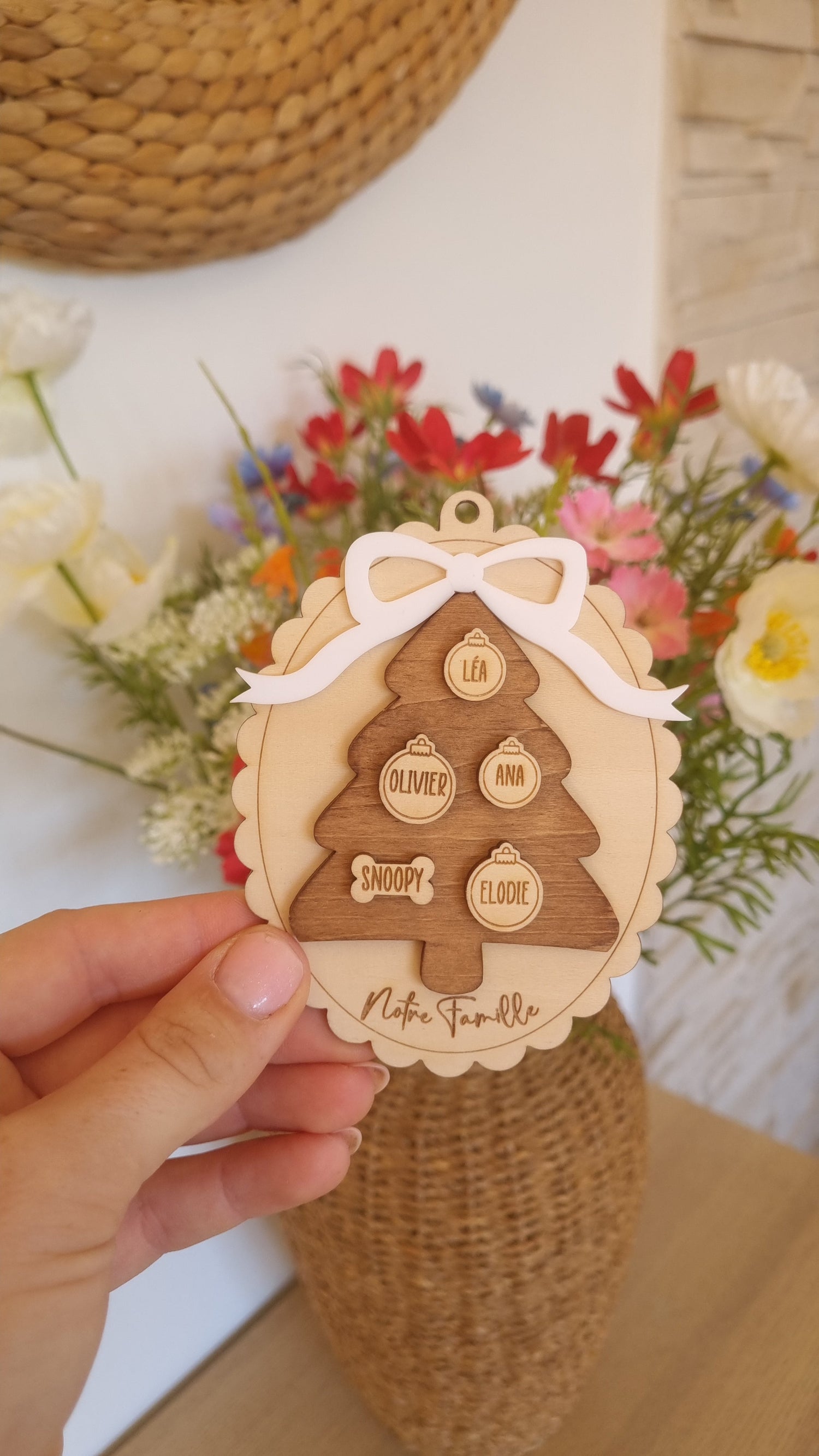 Créations et décorations personnalisés pour Noël