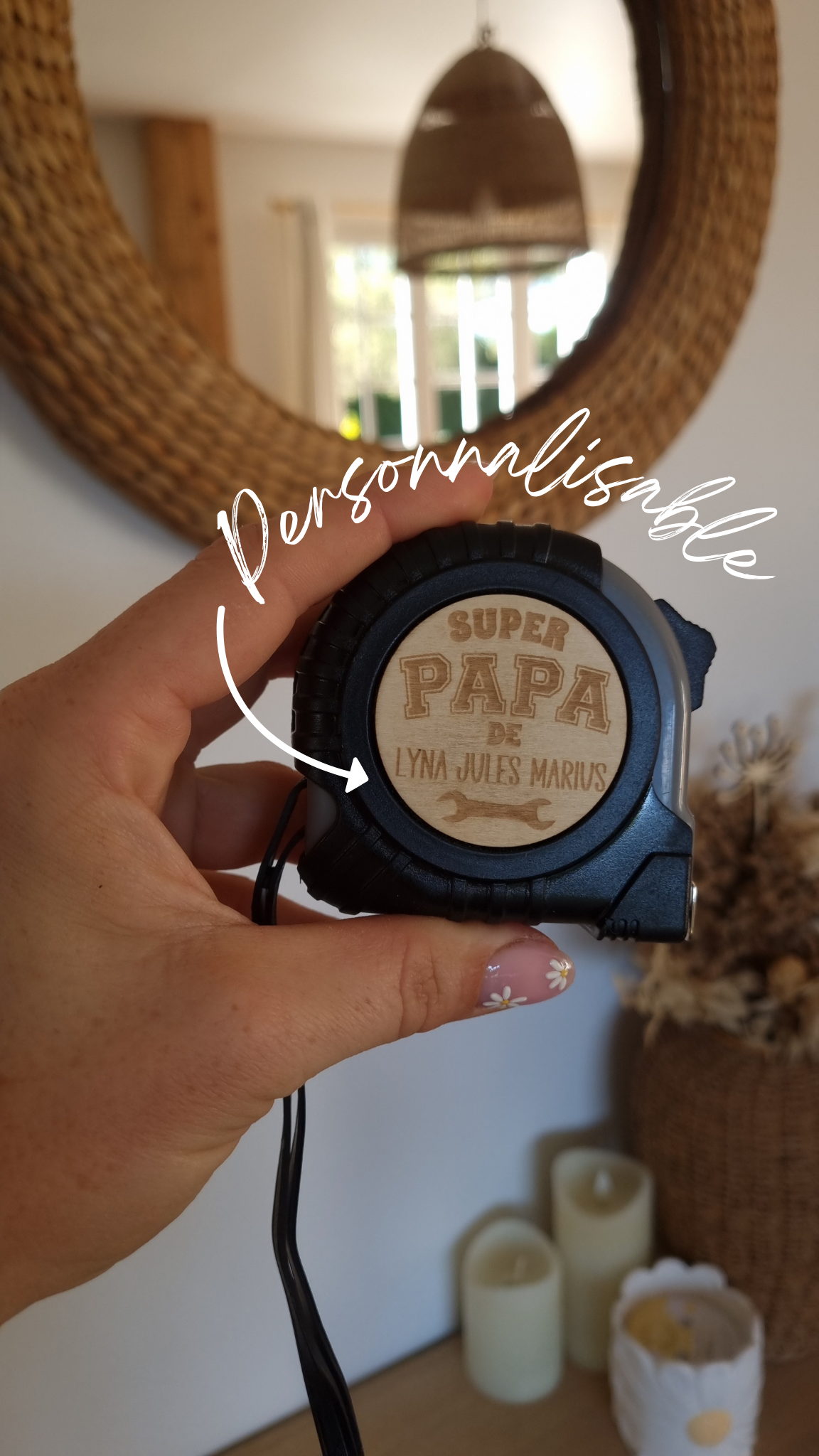 Créations personnalisés pour papa et futur papa