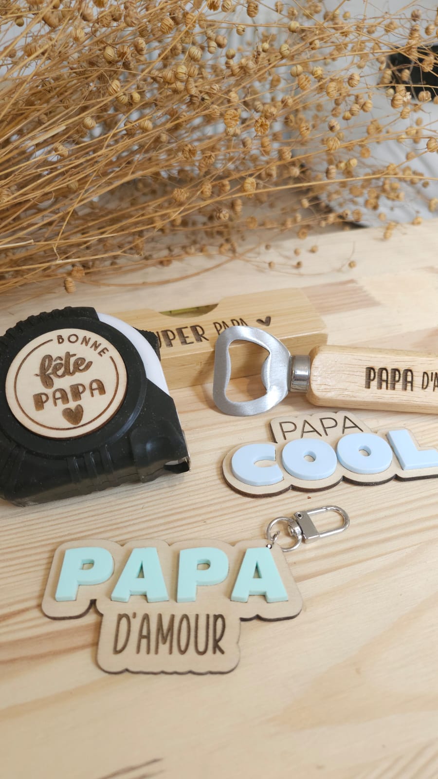 Créations personnalisés pour papa et futur papa