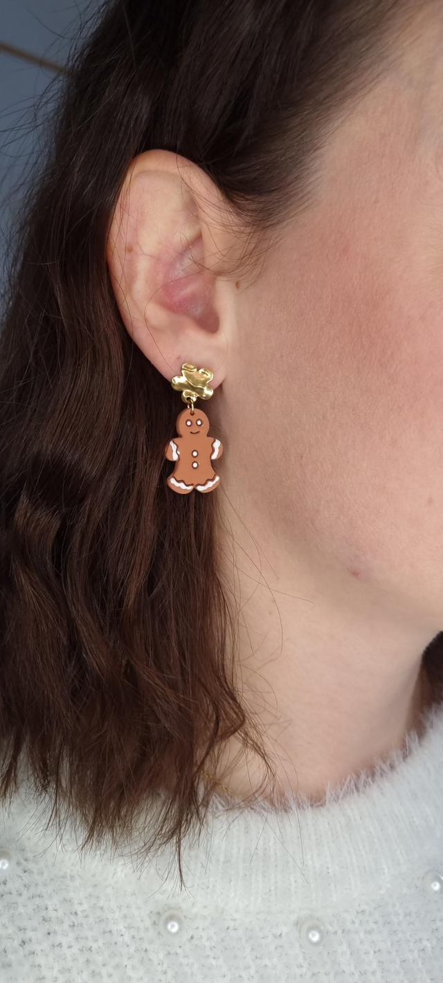 Boucle d'oreille de Noël