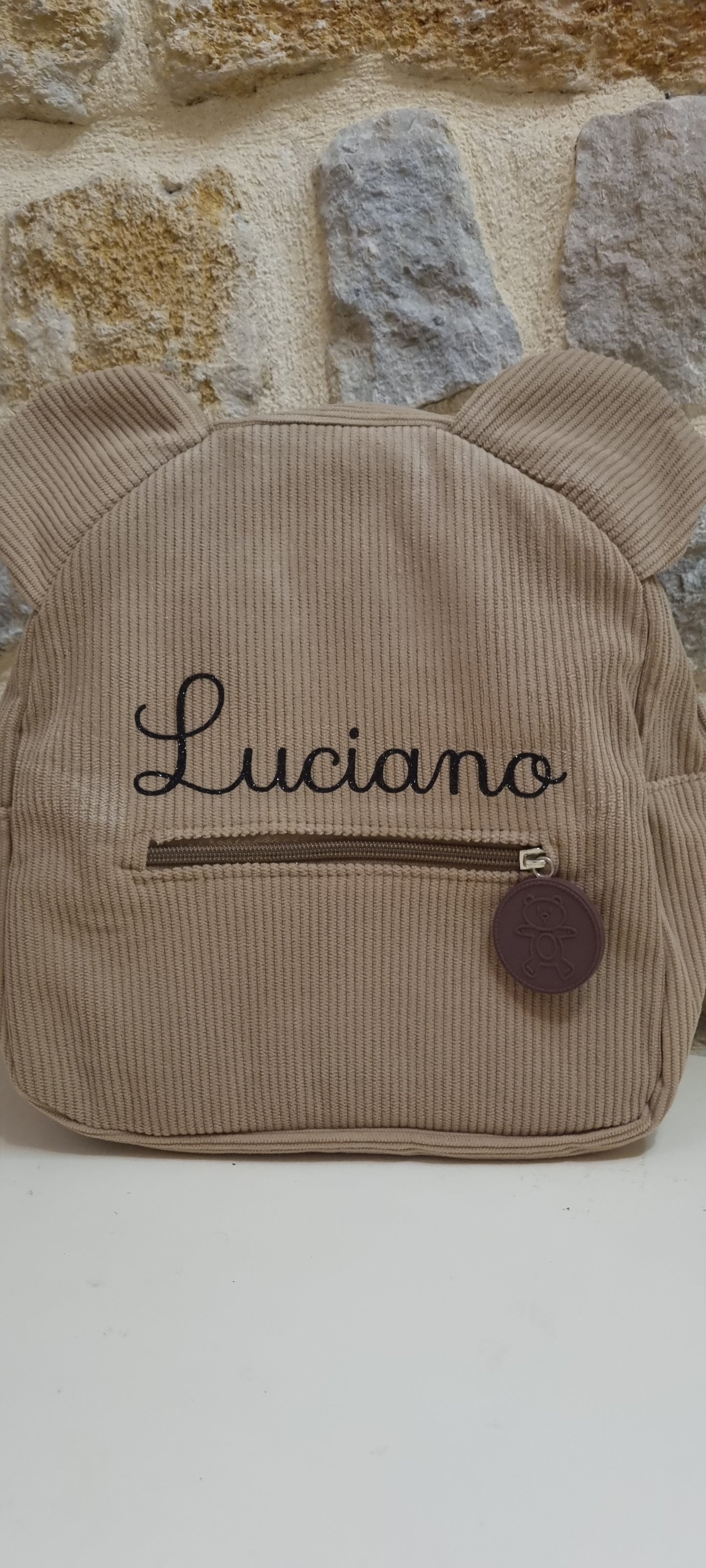 Sac à dos velours