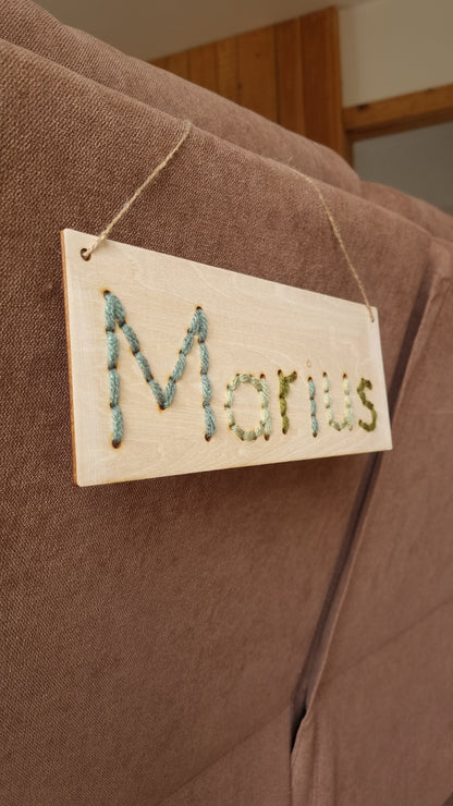 🌈 Panneaux en Bois Brodés