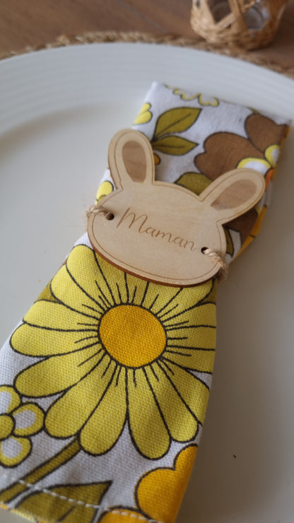Marque-place lapin